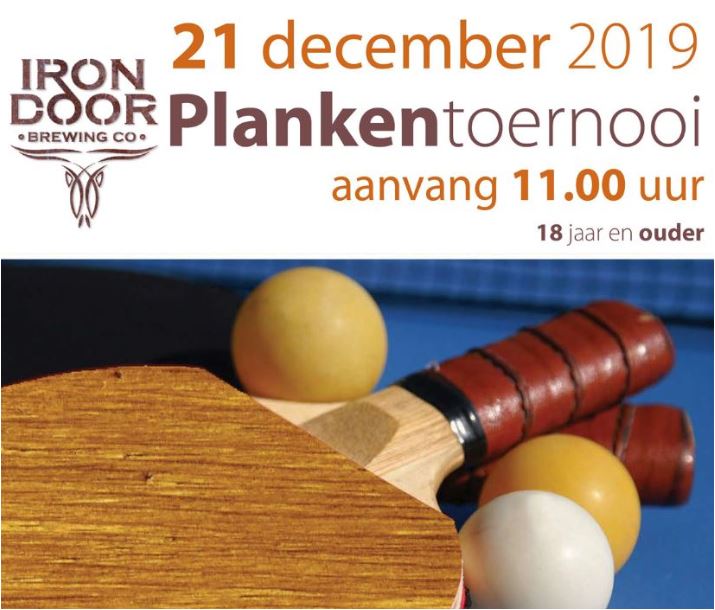 IRON DOOR Plankentoernooi 2019