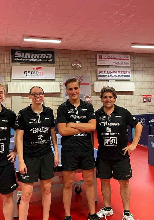 VeerhuisWessem/Westa heren 2 kampioen in Regioklasse zuidoost NL