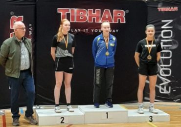 Eerste plaats Sara de Vos tijdens jeugd top 12 in België